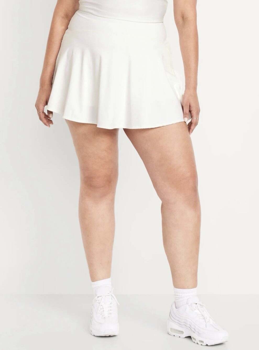 Old Navy Women’s High-Waisted PowerSoft Skort White Size XXL Go Dry Athletic